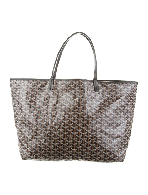 goyard st louis tote black|goyard size pm or gm.